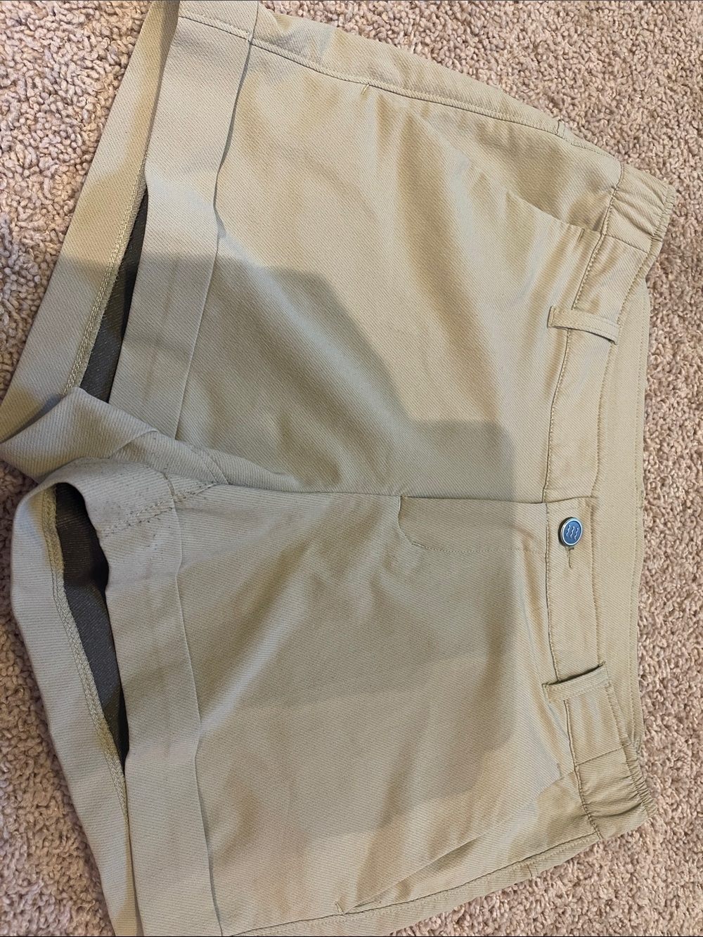 Free Fly Apparel Women's Tan Flat Front Shorts